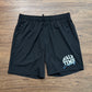 Fish eye gym shorts