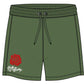 Rose gym shorts