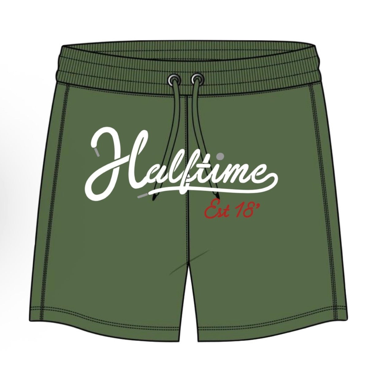 Shoelace gym shorts