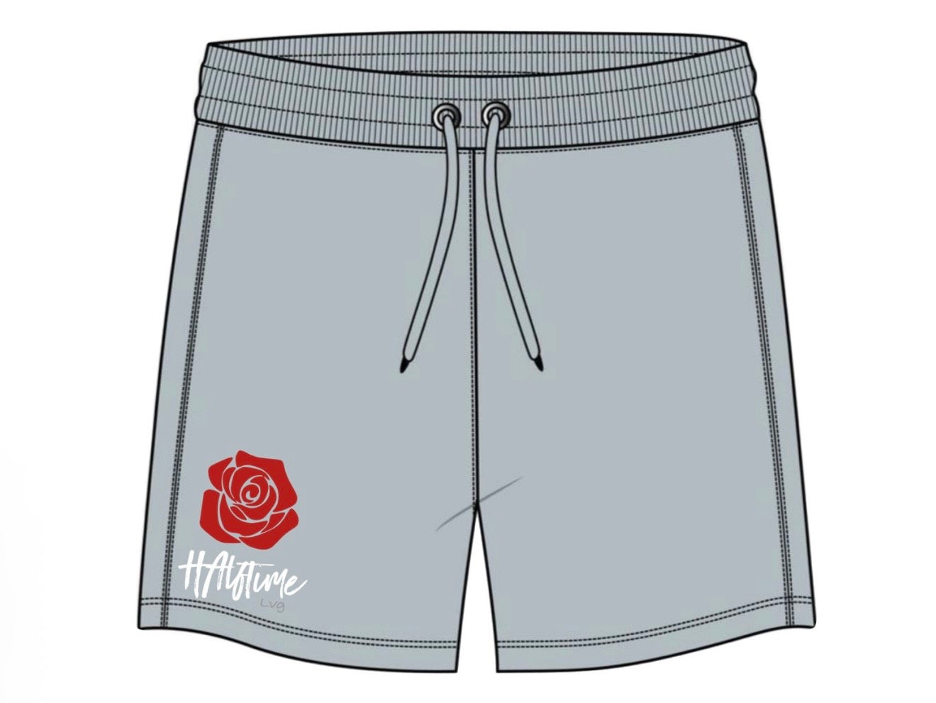 Rose gym shorts