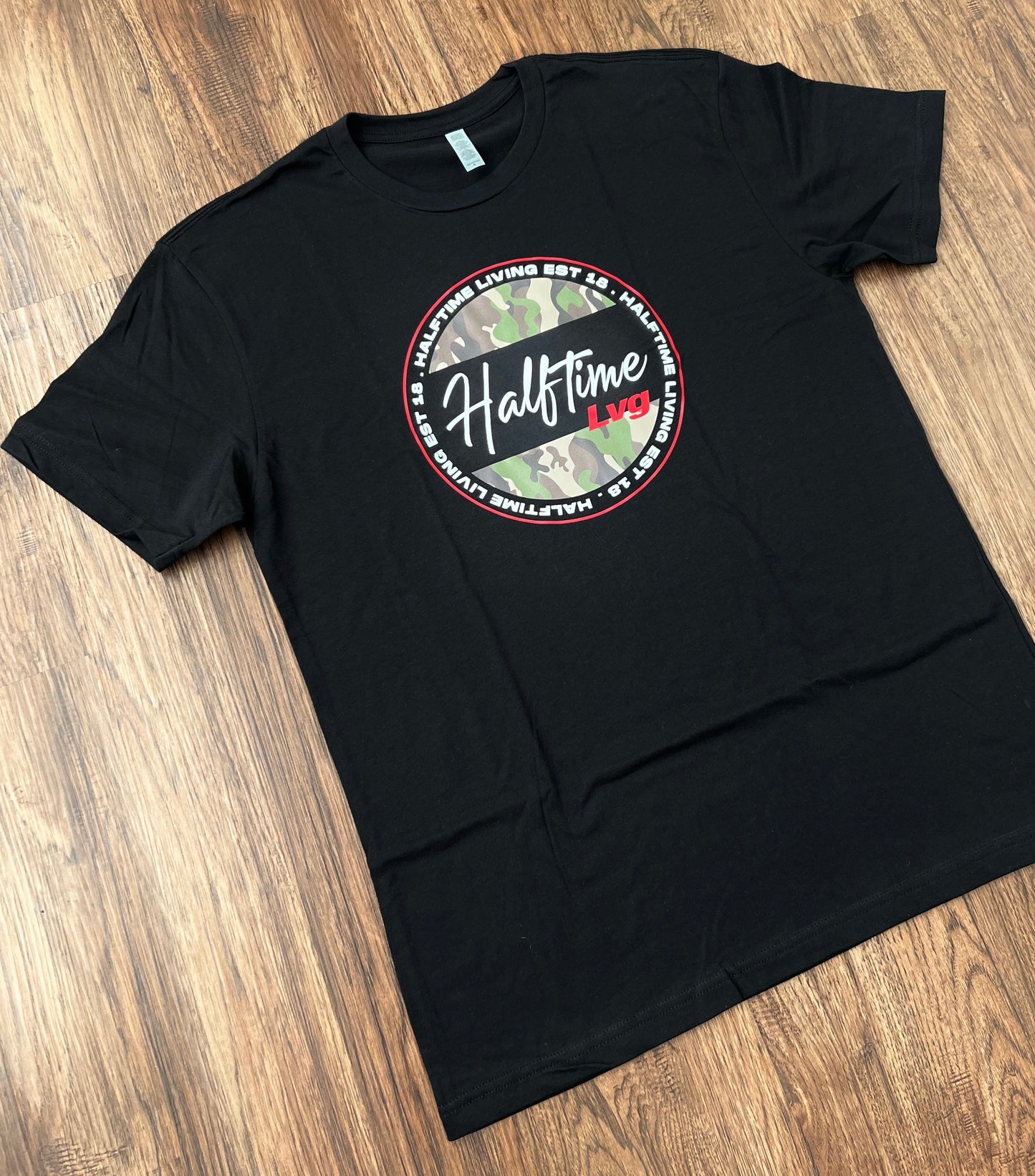 Black Camo Circle