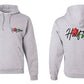 Rose Over Hoodie