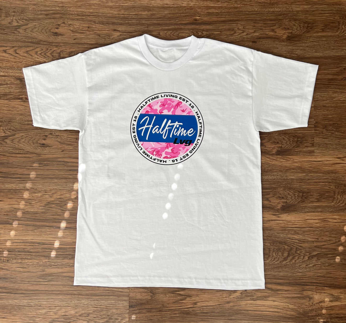 Pink Camo Circle